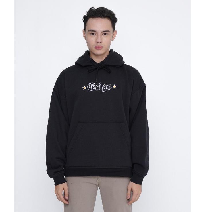 CHEKOUT Erigo Hoodie Reign Black