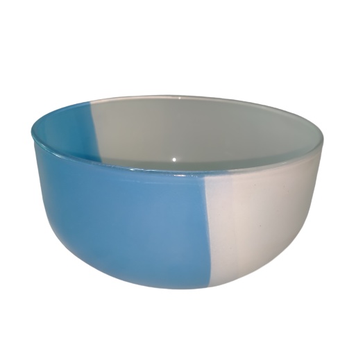 [2 pcs] Mangkok Kaca Orange | Mangkok Kaca Biru | Mangkok Kaca Cantik HGP 17536