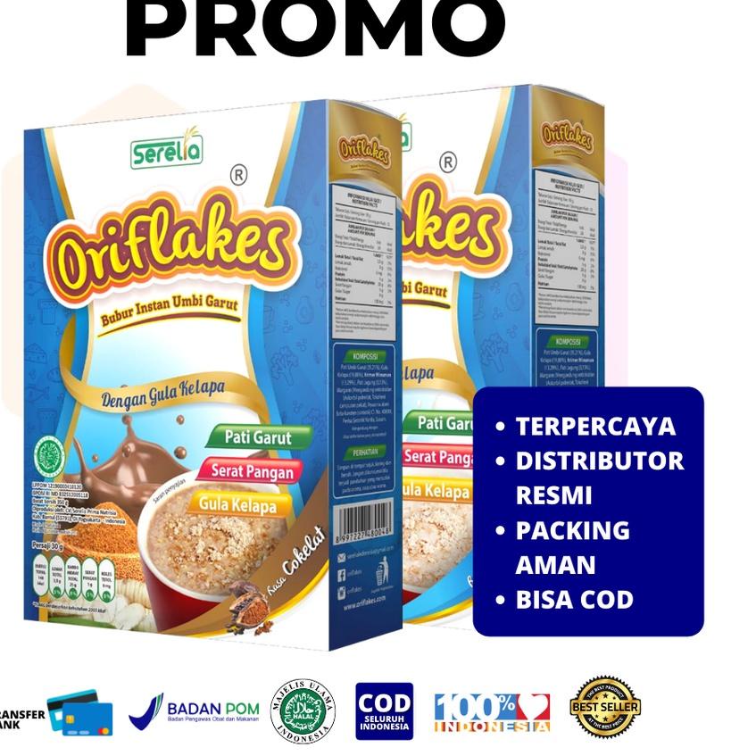 

✷ Oriflakes Sereal Umbi Garut Slim Diet 350 GR ✸