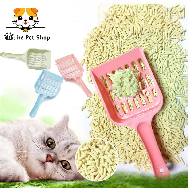 Sekop Pasir Kucing Sekop Kotoran Kucing Anjing Hamster Hewan Cat Litter Scoop Plastik