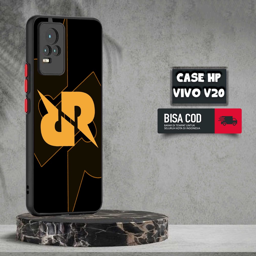 CASE VIVO V20 [RRQ GAMERS] TERLARIS CASING VIVO V20 TERBARU DOVE MATTE FUZE SOFTCASE VIVO V20 SOFTCA