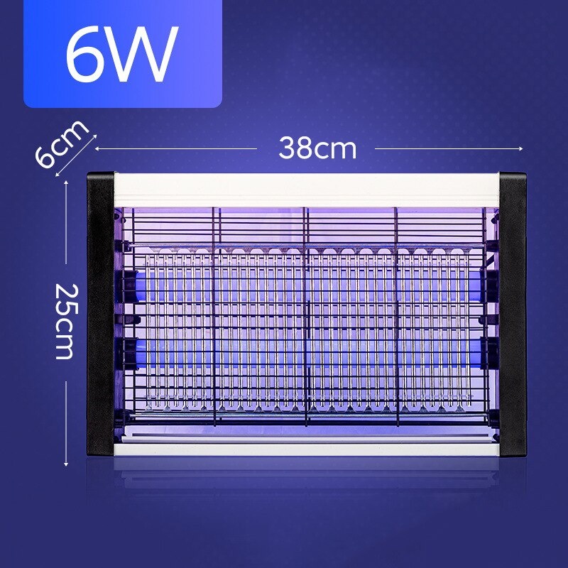 4/6/8 Watt Insect Killer Perangkap Nyamuk Lalat Lampu UV Mosquito Killers