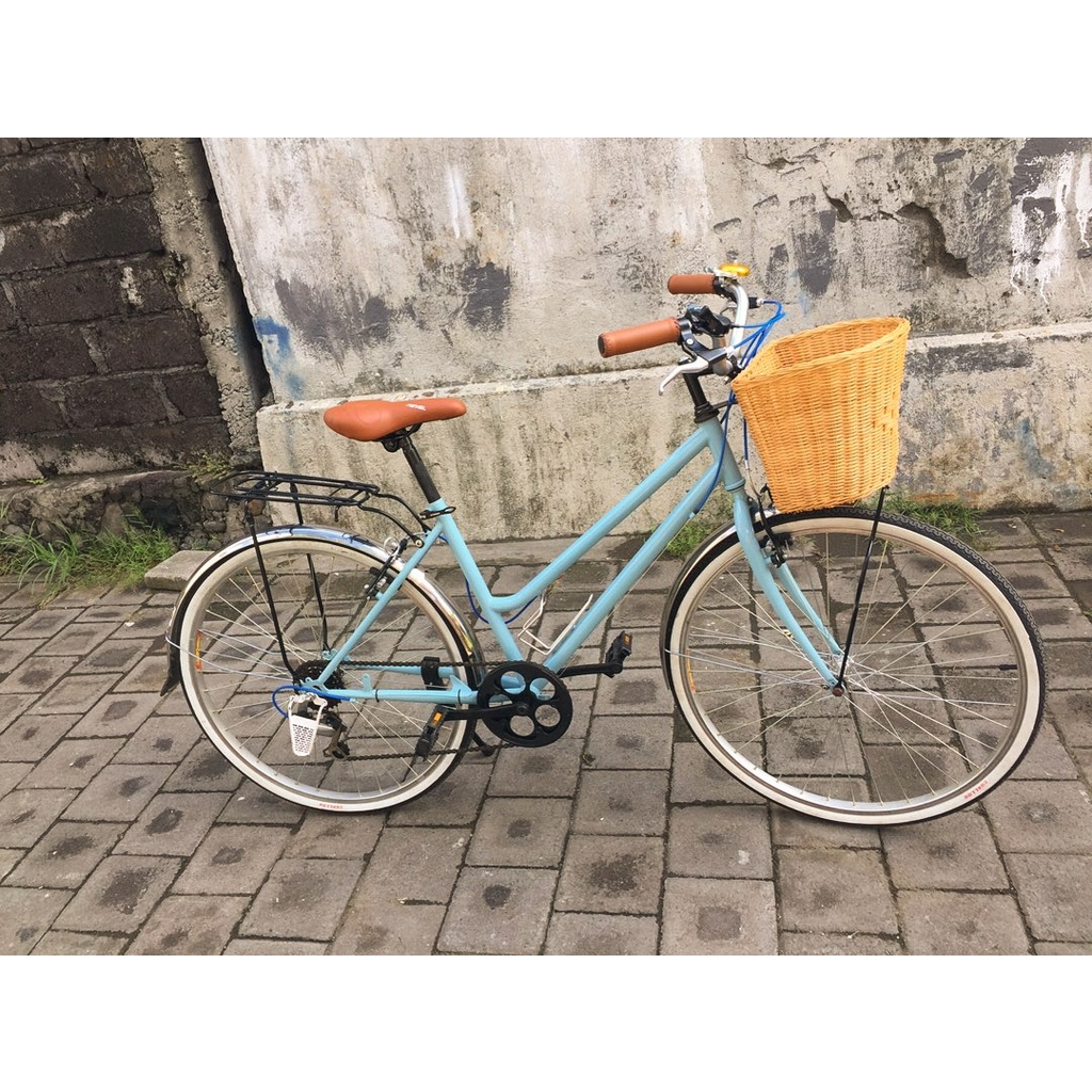keranjang sepeda rotan /keranjang sepeda murah/keranjang rotan / bicycle basket