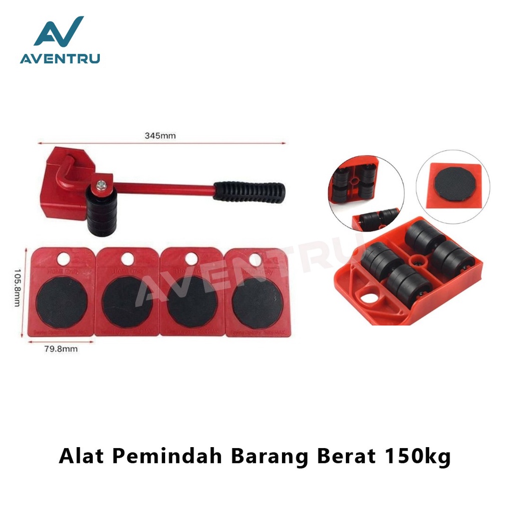 Alat Pemindah Furnitur Barang Berat Lemari Moving Furniture Tools