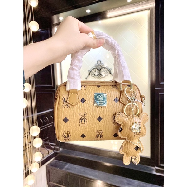 HANDBAG TTWN Bear indonesia TN 1709 brown
