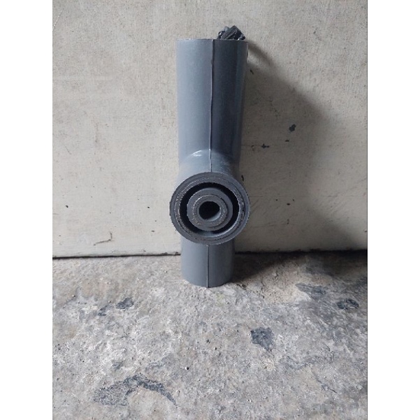 TEE PVC SNI 2"×1/2"
