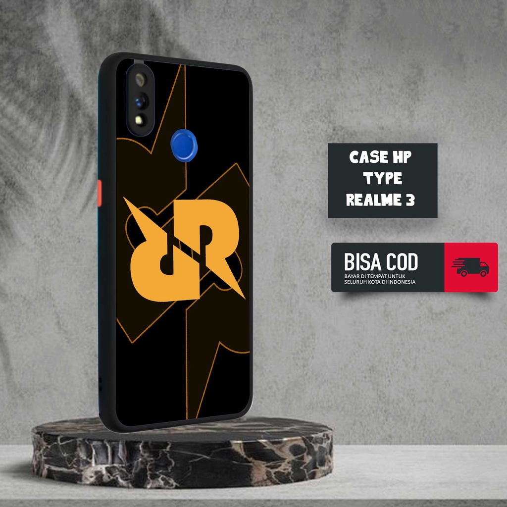 CASE REALME 3 MOTIF [RRQ GAMERS] TERLARIS CASING REALME 3 BARU DOVE MATTE FUZE SOFTCASE REALME 3 SOF