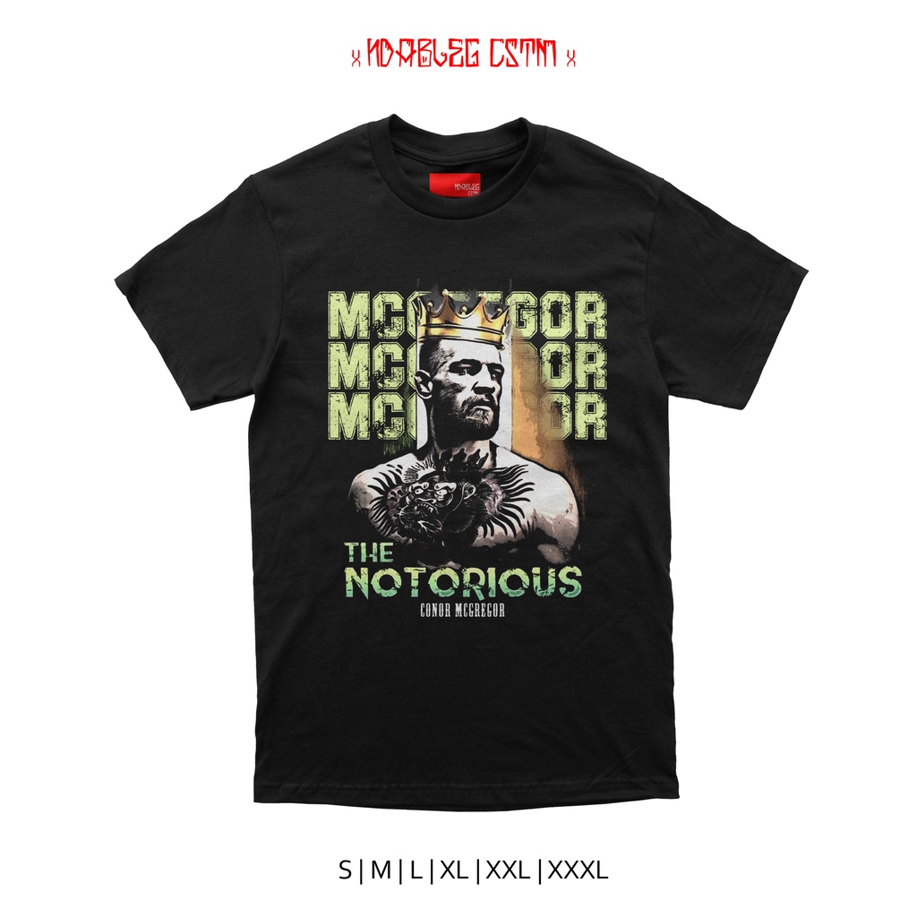 Kaos the notorious mcgregor combed 24s tshirt mcgregor