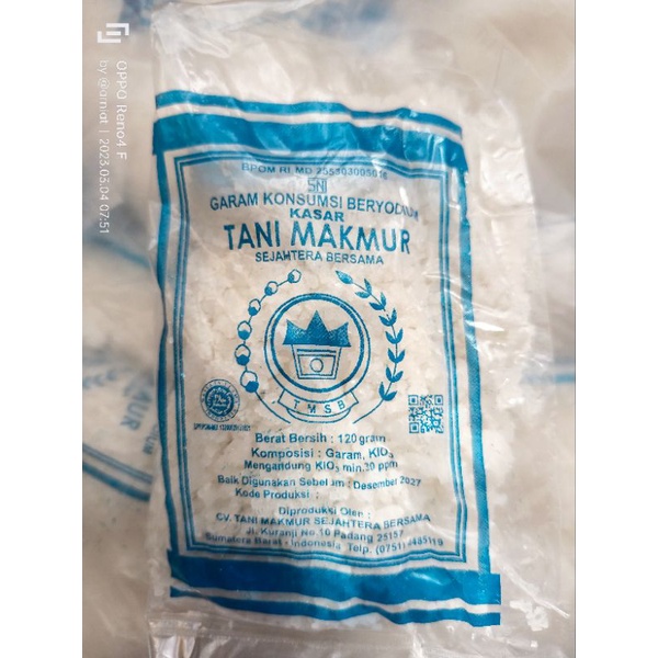 

Garam Konsumsi Beryodium Merek Tani Makmur