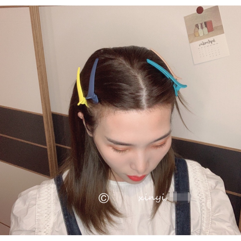 [688.id] Jepitan Poni Rambut Model Bebek Doff 8 cm Jepit Rambut Kecil Wanita Korea Cepitan Fashion Anak Dewasa JPT 01