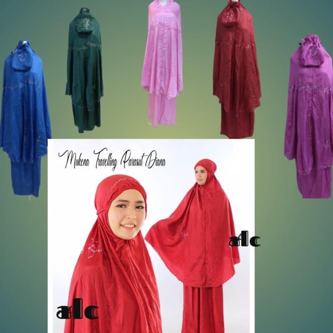Terbaru Mukena Parasut Bordir El Isya Mukena Traveling