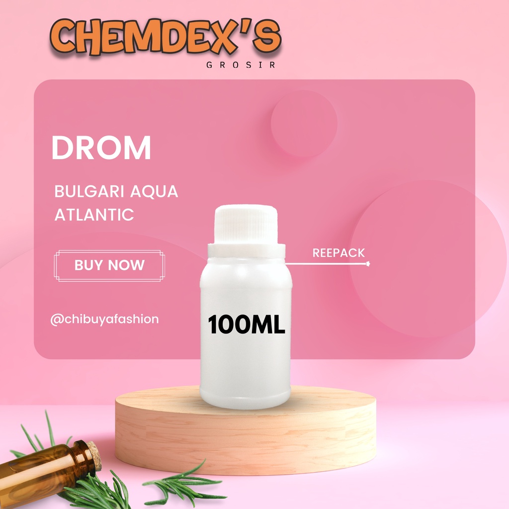 BIBIT PARFUM MURNI// BULGARI AQUA ATLANTIC// DROM// 100ML || parfum bvlgari || bvlgari aqua