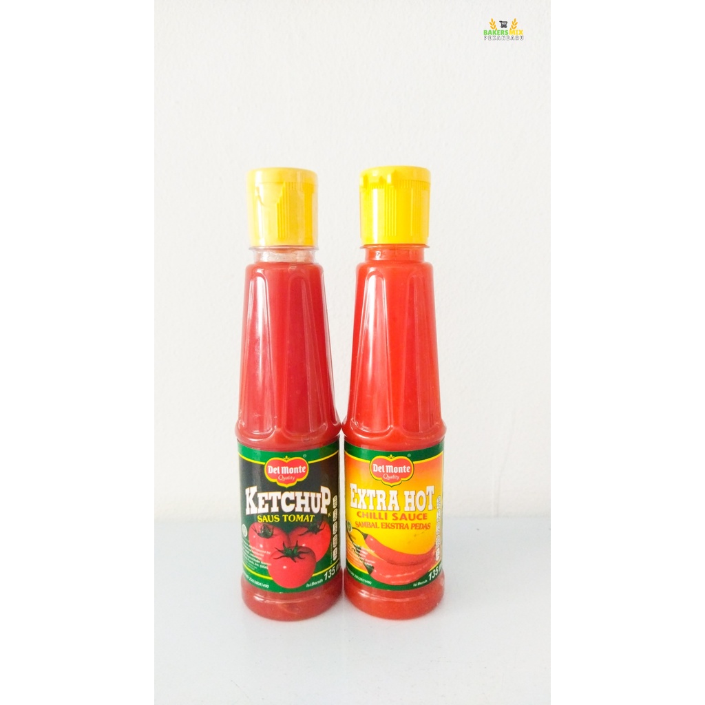 

Saos Delmonte BOTOL 135 ML / Saus Sambal Delmonte Botol BPOM RI ✅