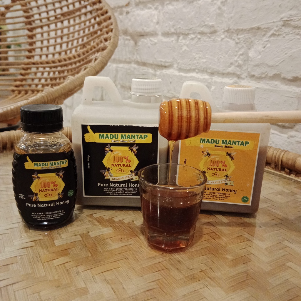 

madu murni alami asli 500g mantap baru super multiflora original