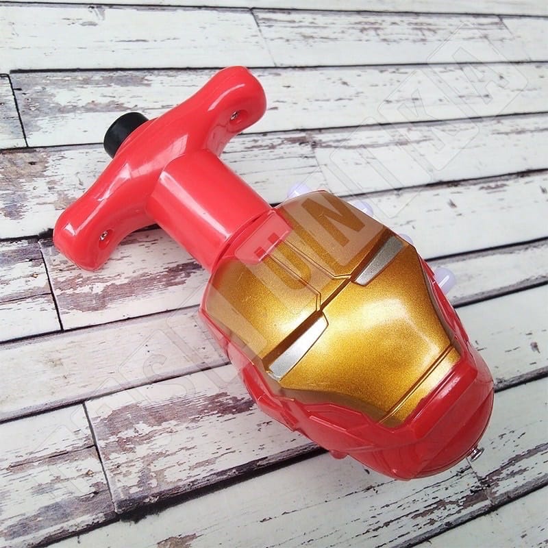 Mainan anak gangsing karakter lampu dan suara