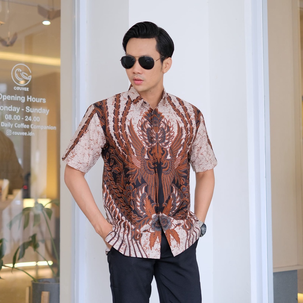 MARSOWOSO BAJU BATIK PRIA LAPIS FURING