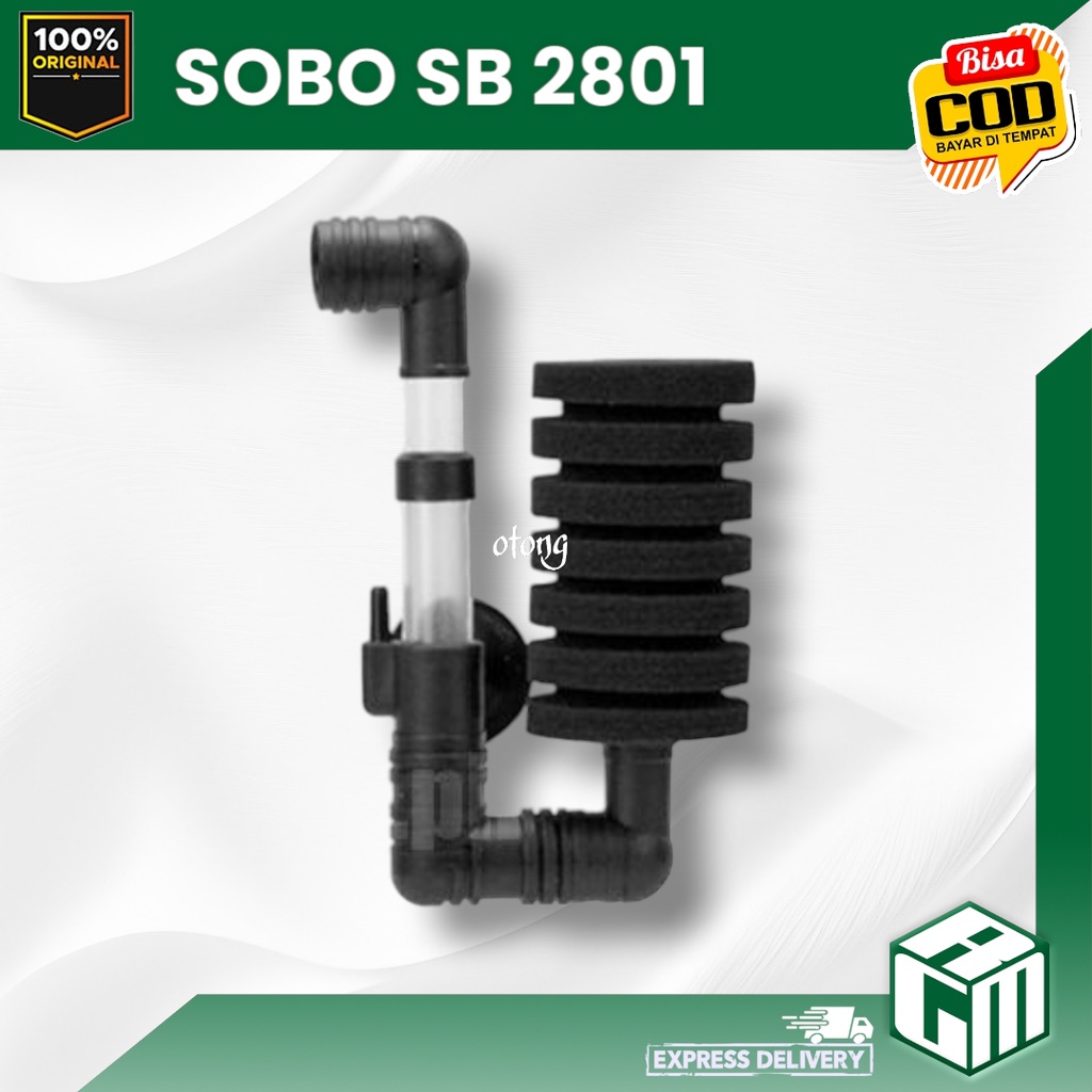 Sobo SB2801 SB 2801 Bio Sponge Filter chemical busa foam biofoam