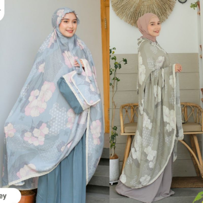 Mukena Tazbiya Haru Series Rayon Premium Quality