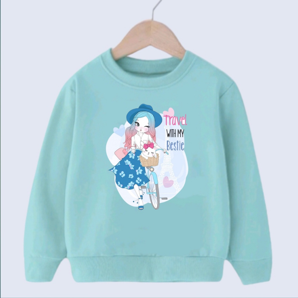 Baju Lengan Panjang Anak Remaja Perempuan Viral Kekinian