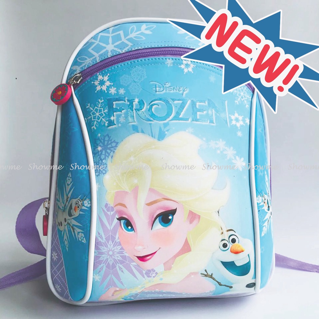 SHOWME TAS RANSEL ANAK SEKOLAH PAUD Tk PLAYGROUP BATOK GAMBAR BUSA KAKU KUALITAS PREMIUM ELSA ANNA FROZ OLAF