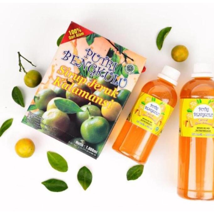 

(1 Liter) Sirup Jeruk Kalamansi Asli Bengkulu Tanpa Pengawet