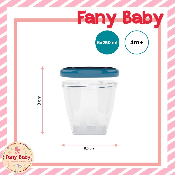 BABYMOOV BABY BOWL 250ML X 6PCS