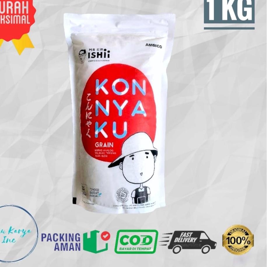 

☺ Beras shirataki 1kg - Konnyaku rice shirataki rice 1 kg ❊