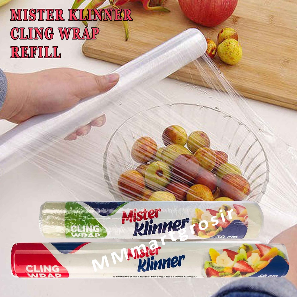 Mister Klinner/ Plastik Wrap/ Cling Wrap Refill/ UK.30X40CM