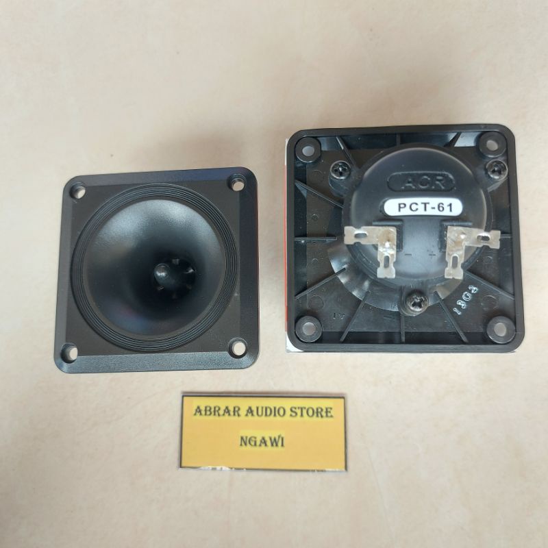 Tweeter ACR Arrow PCT-61 untuk Wallet Speaker / Tweeter Walet ACR PCT-61 Arrow