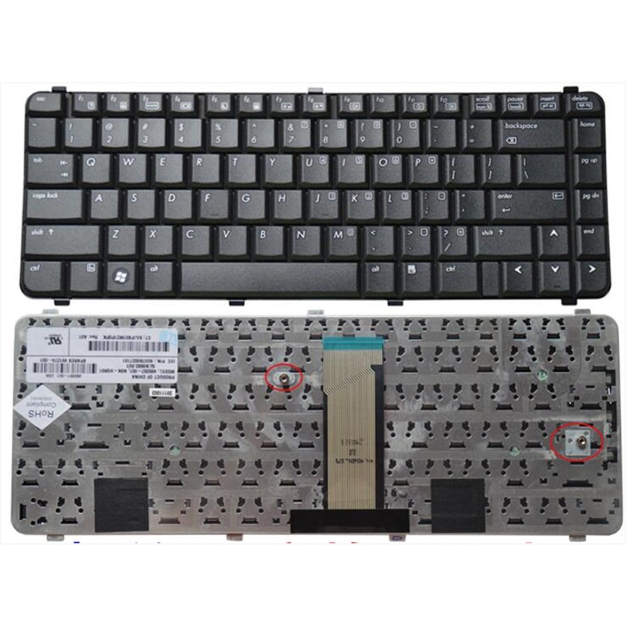 Keyboard HP Compaq 6520 6520s 6720 6720s 540 550 Black