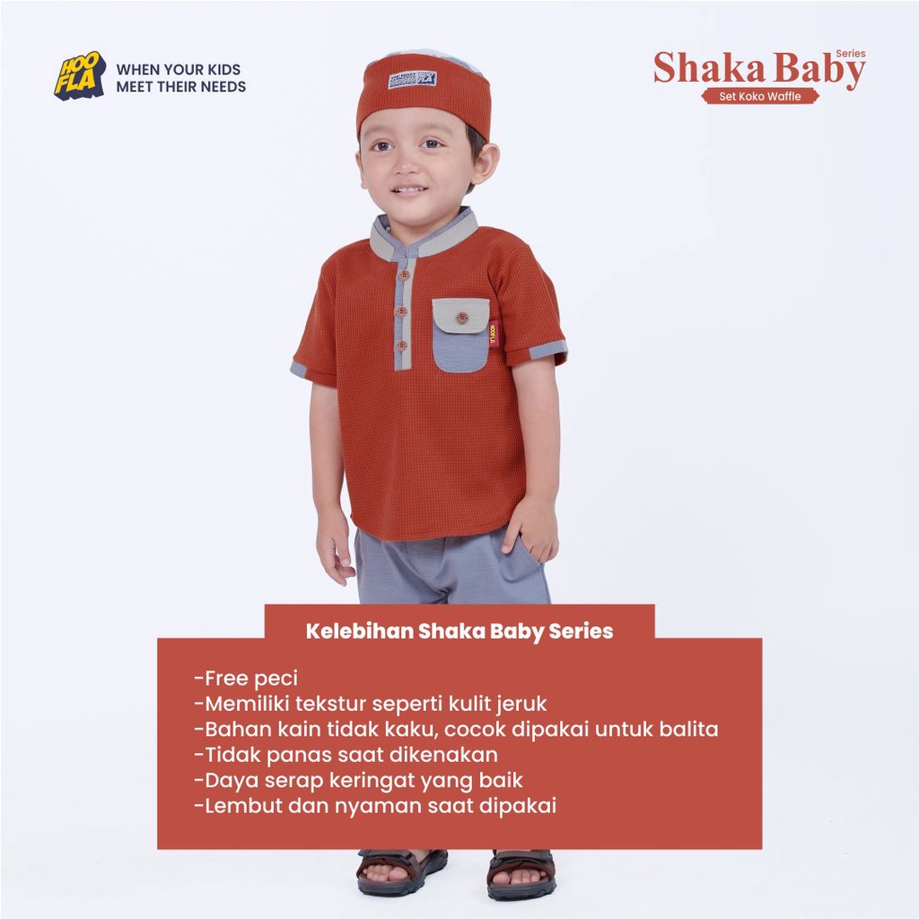 Baju Setelan Bayi Laki Laki 6 Bulan - 5 Tahun Hooflakids Shaka Setelan Koko Bayi 0 6 Bulan 6 12 Bulan Anak 1 2 Tahun 2 3 Tahun 4 5 Tahun Terbaru