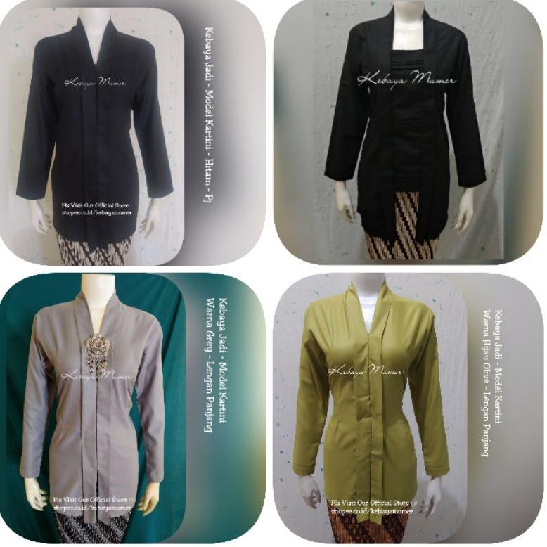 Langsung Order Kebaya Kutubaru Murah | Kebaya Kartini Hitam | Kebaya Kutubaru Opnesel | Kebaya Murah