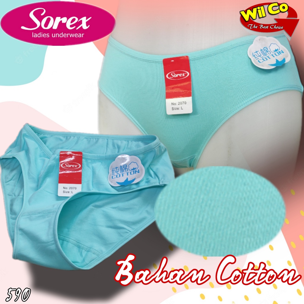 K590 - (Hrg Satuan) CELANA DALAM WANITA REMAJA DAN IBU MUDA SOREX PREMIUM size L -XL