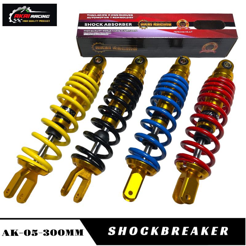 Shock Breaker Z Series Merk Akai Racing Original Vario,Beat,SCoopy,Fino,Mio,Mio j,Mio M3,Xeon Dan Motor Lain Nya