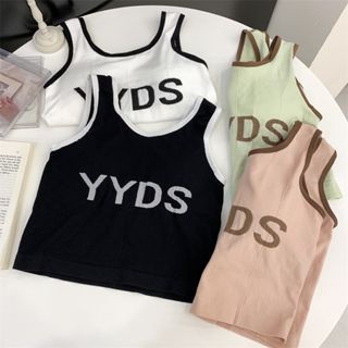 SS Tank Top Wanita 6676 Bra Sport Wanita Korea Tanktop BH Push Up Wanita Tanpa Kawat Elastis Pakaian Dalam Yoga Wanita Murah Import