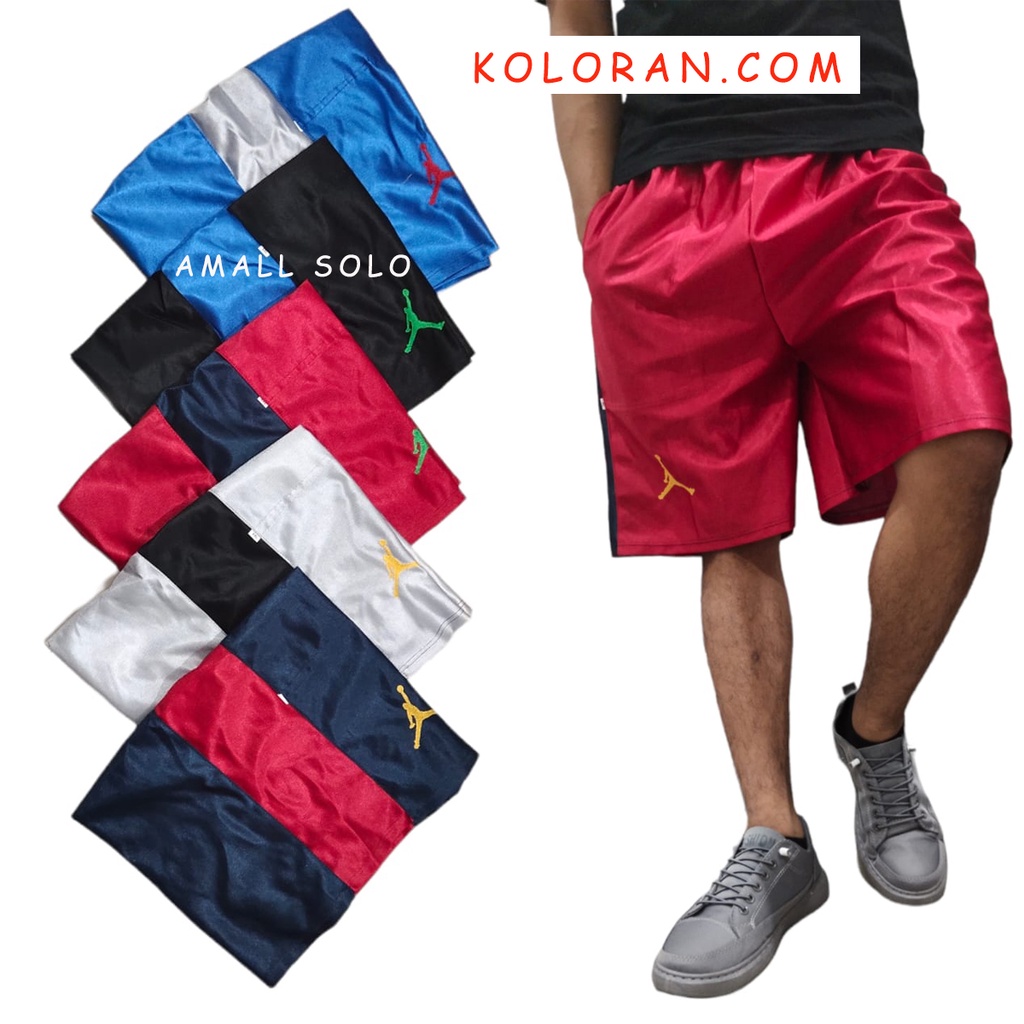 COD Celana Kolor Pendek Pria WkaWoke - Wanita Dewasa Paragon Polos Promo Termurah