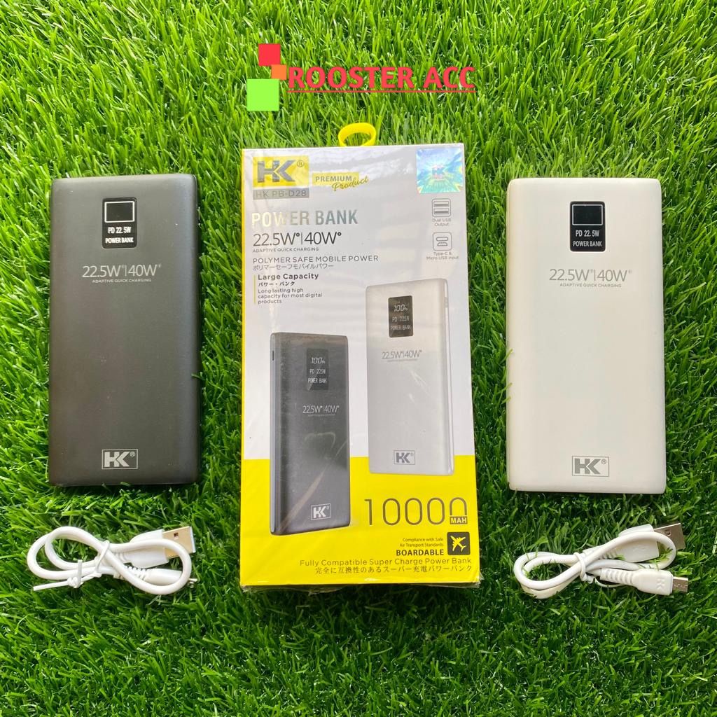 POWERBANK HK D28 10000MAH 2USB