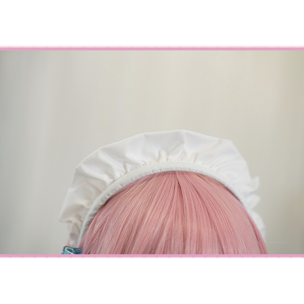 UWOWO Gotou Hitori Cosplay Costume Bocchi The Rock Maid Gotou Hitori Costume Cosplay Suit Full Outfit Maid Dress