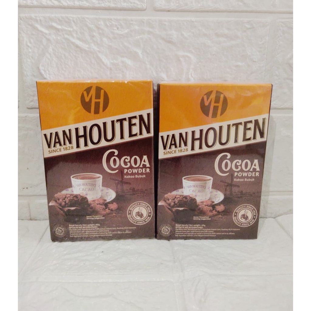 

VAN HOUTEN COCOA POWDER / COKLAT BUBUK - 40