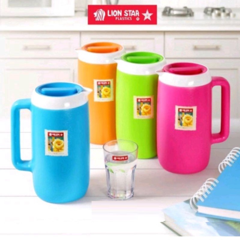 water jug lion star 2.5 liter - teko air lion star - teko plastik - teko air panas  1,7 lt