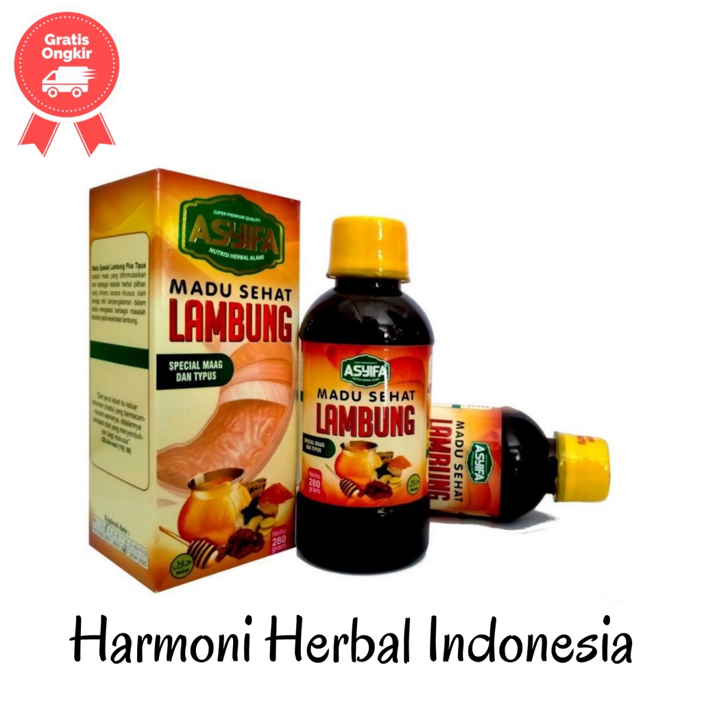 Madu Lambung Asyifa Herbal Alami Atasi Maag Gerd Masalah Pencernaan Dan Typus