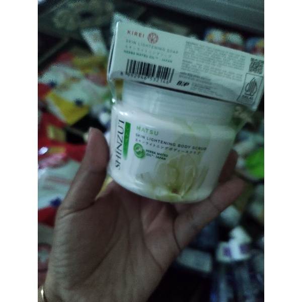 shinzui lulur 200gr free sabun batang
