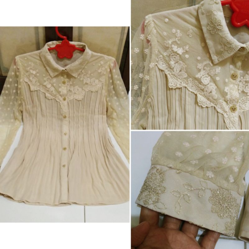 Top / Kemeja Kawaii Axes Femme