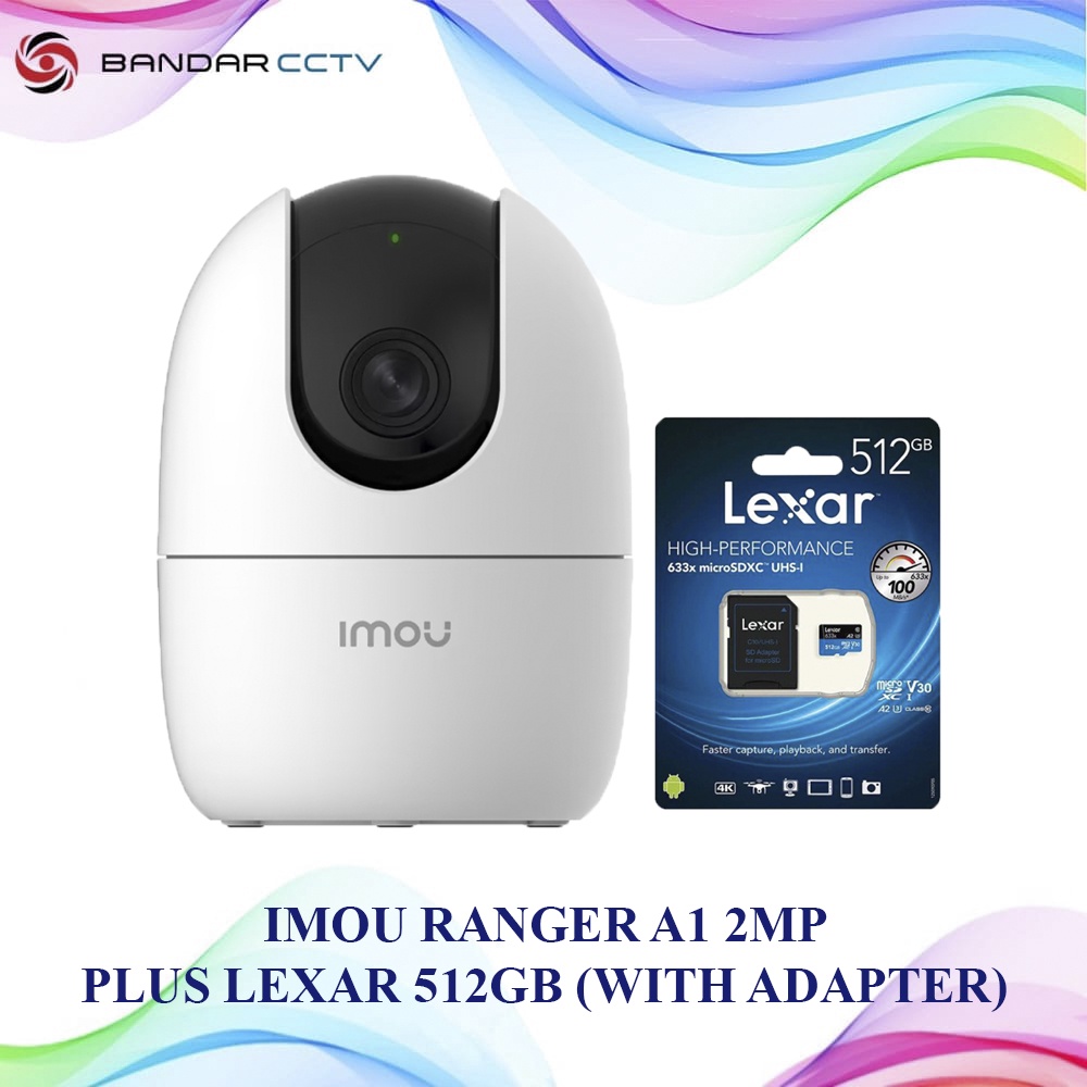 CAMERA IMOU RANGER A1 + MEMORY CARD LEXAR