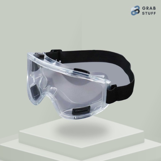 Kacamata Kerja Safety Googles Work Laboratory Eyewar / Kacamata Proyek Bening Safety Glasses Antifog Anti Radiasi Debu Anti Kabut Dan Anti Virus / Kacamata Goggles Mask Kacamata Medis Safety Pelindung Mata Anti Gores Murah / Kacamata Perlindungan Diri