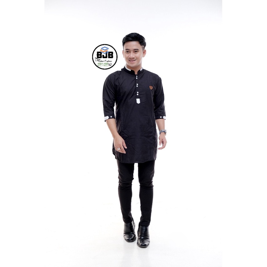 kurta pakistan marajo original premium dengan bahan oxford jahitan rapi tampil elegant sunnah muslim