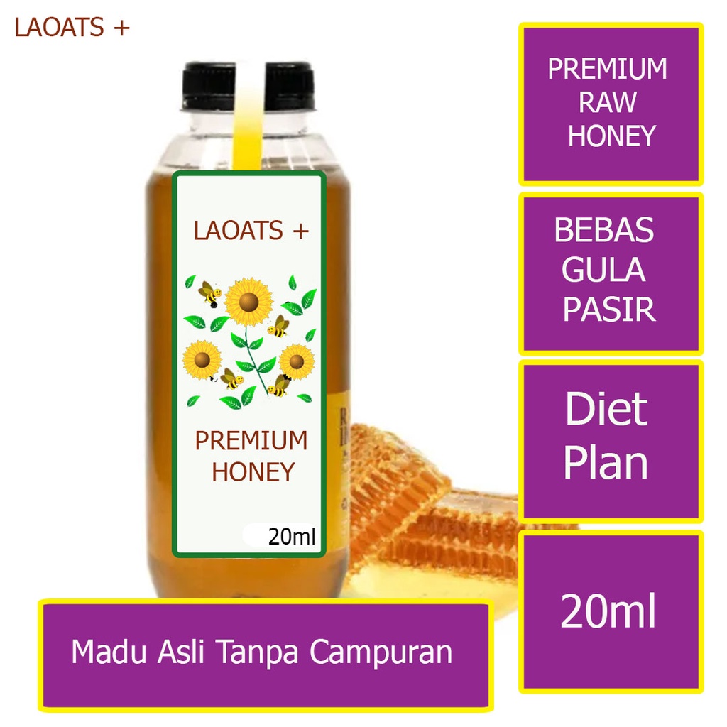 

Madu Asli Murni Madu Hutan Organik Natural Madu 100% Tanpa Campuran Madu Diet Penurun Berat Badan Bebas Gula Slim Fit Laoats