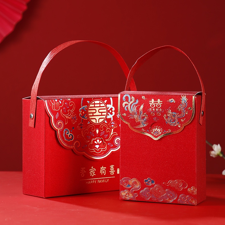 

Box hampers tema chinese ulang tahun birthday - Gift Box - Kardus kado