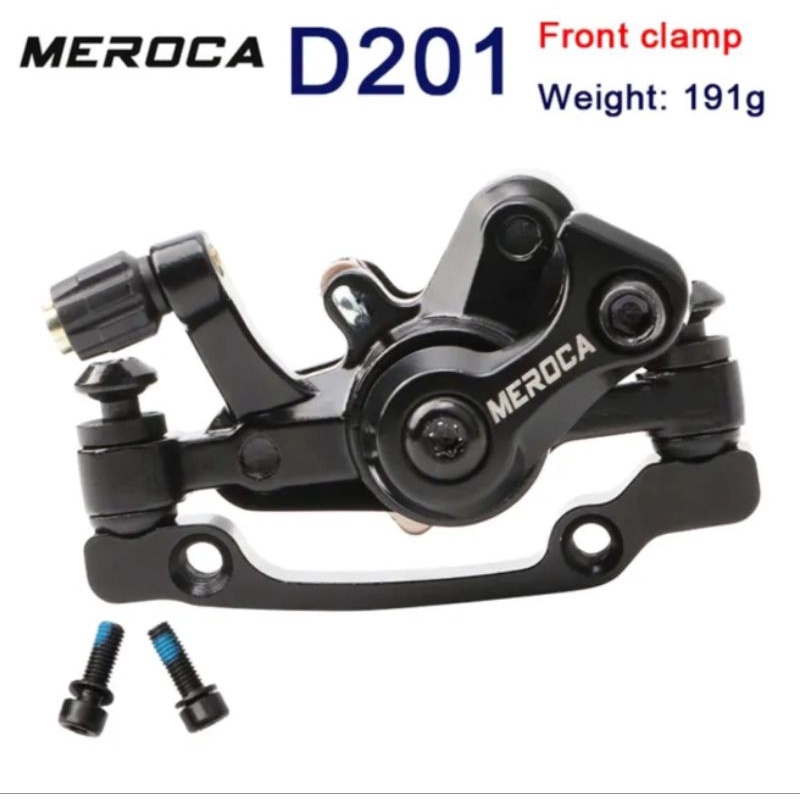 Meroca Caliper Sepeda Rem Cakram Mekanik Kaliper Disc Brake Sepeda