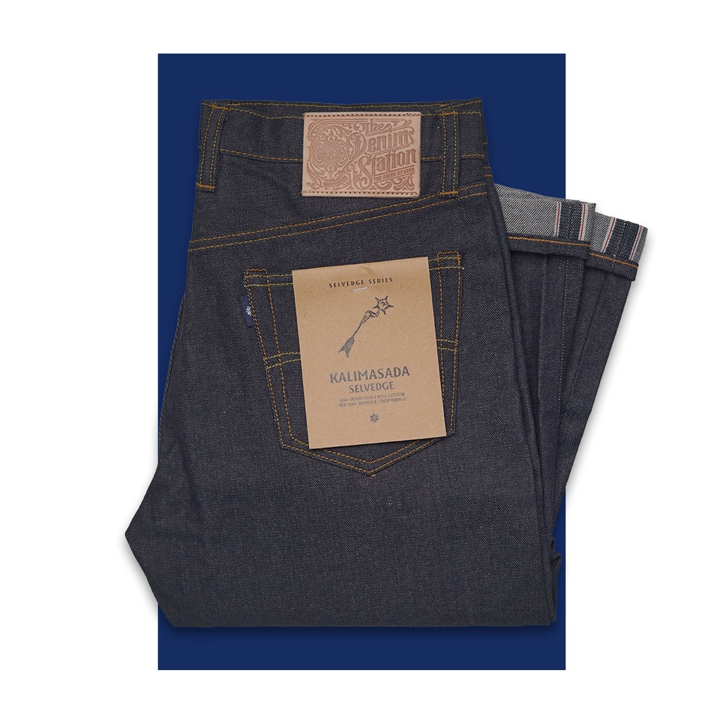 The Denim Station - Kalimasada 13oz Deep Indigo Selvedge Denim (Ready Stock)